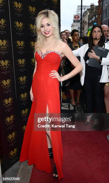 Nina Nesbitt attends the Lipsy VIP Fashion Awards 2013 at DSTRKT on May 29, 2013 in London, England.