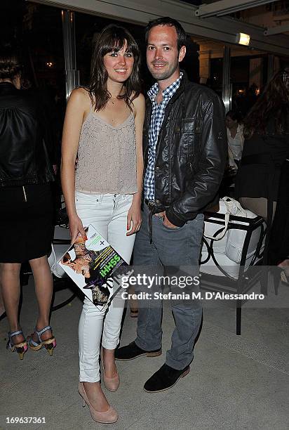 Abi Sides and Brandon Coburn attend the Venice Biennale 2013 Celebration with Baku Magazine, hosted by Leyla Aliyeva, Simon De Pury & Darius Sanai>>...