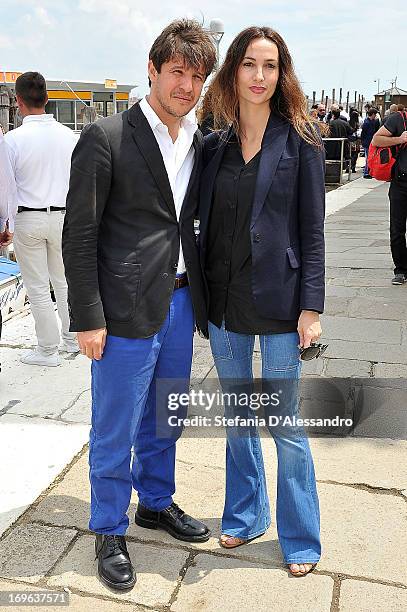 Adel Abdessemed attends Prima Materia VIP Preview on May 29, 2013 in Venice, Italy.