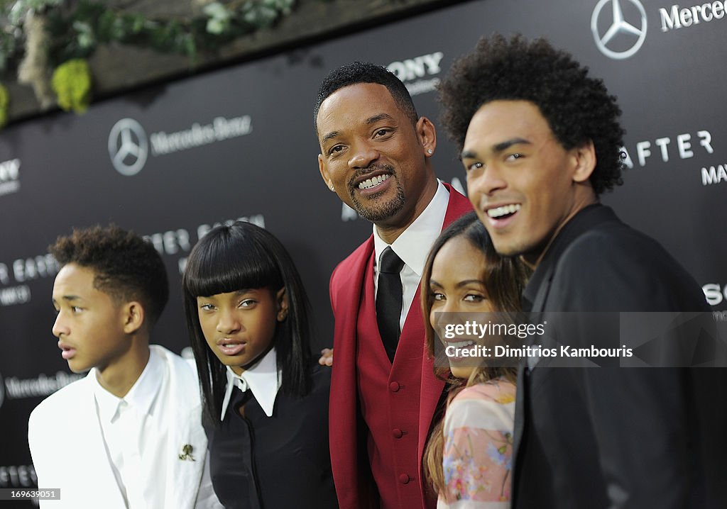 "After Earth" New York Premiere - Inside Arrivals
