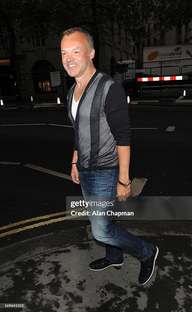 Celebrity Sightings In London - May 29, 2013