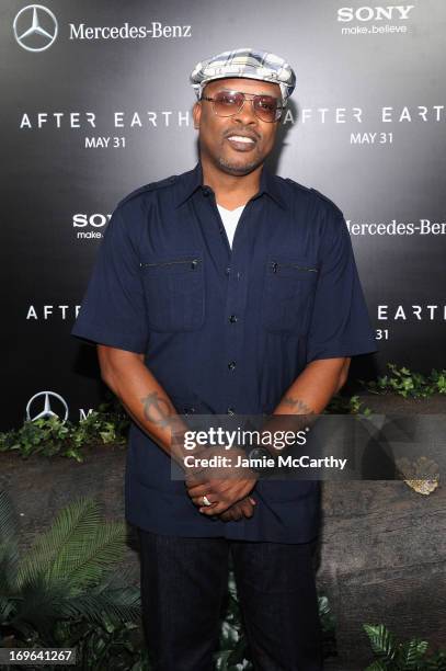 Jazzy Jeff attends Columbia Pictures and Mercedes-Benz Present the US Red Carpet Premiere of AFTER EARTH at Ziegfeld Theatre on May 29, 2013 in New...