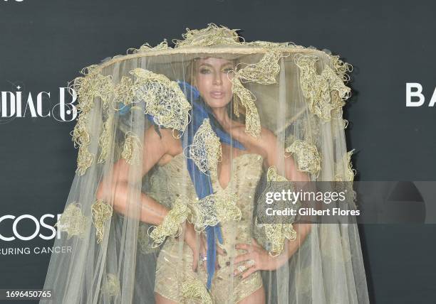 Kate Beckinsale at the Zodiac Ball held at the Houdini Estate on September 28, 2023 in Los Angeles, California.