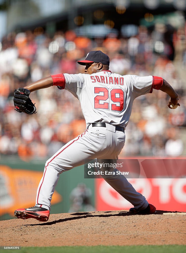 Washington Nationals v San Francisco Giants