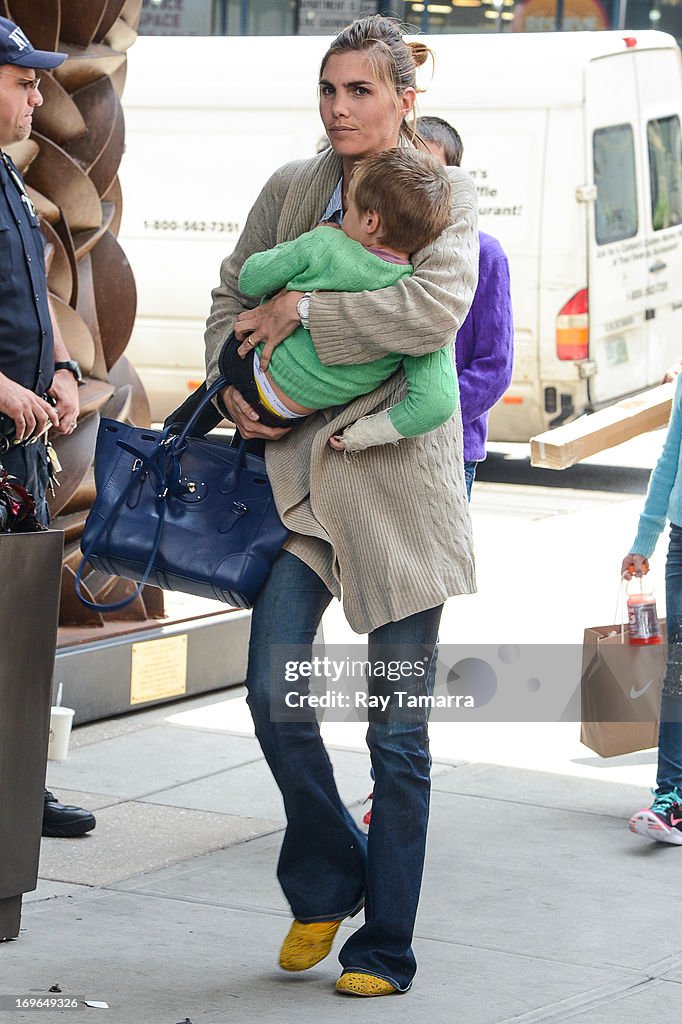 Celebrity Sightings In New York City - May 29, 2013