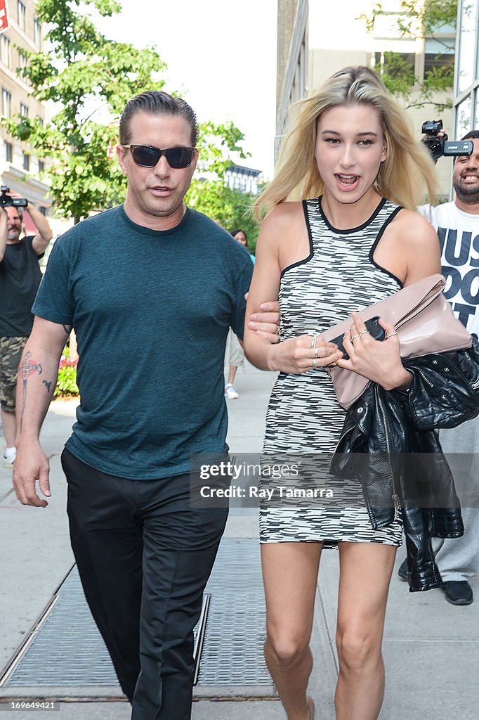 Celebrity Sightings In New York City - May 29, 2013