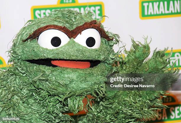 Oscar the Grouch attends the 11th annual Sesame Street Workshop Benefit Gala at Cipriani 42nd Street on May 29, 2013 in New York City.