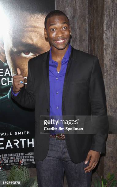Jay Pharoah attends the "After Earth" premiere at the Ziegfeld Theater on May 29, 2013 in New York City.