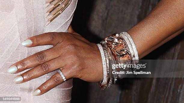 Vivica A. Fox attends the "After Earth" premiere at the Ziegfeld Theater on May 29, 2013 in New York City.