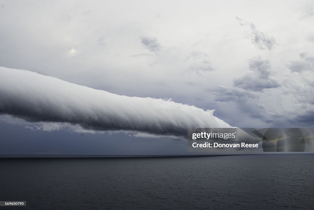 Arcus Roll Cloud, Eastern Argentinian Coast