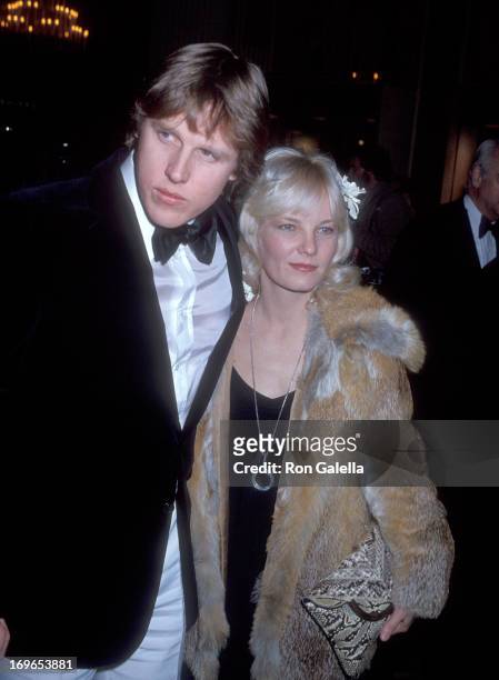 Actor Gary Busey and wife Judy attend the 36th Annual Golden Globe Awards on January 27, 1979 at the Beverly Hilton Hotel in Beverly Hills,...