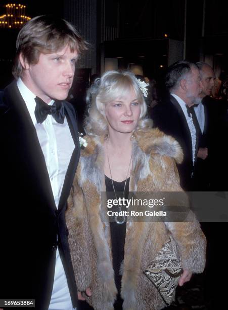 Actor Gary Busey and wife Judy attend the 36th Annual Golden Globe Awards on January 27, 1979 at the Beverly Hilton Hotel in Beverly Hills,...