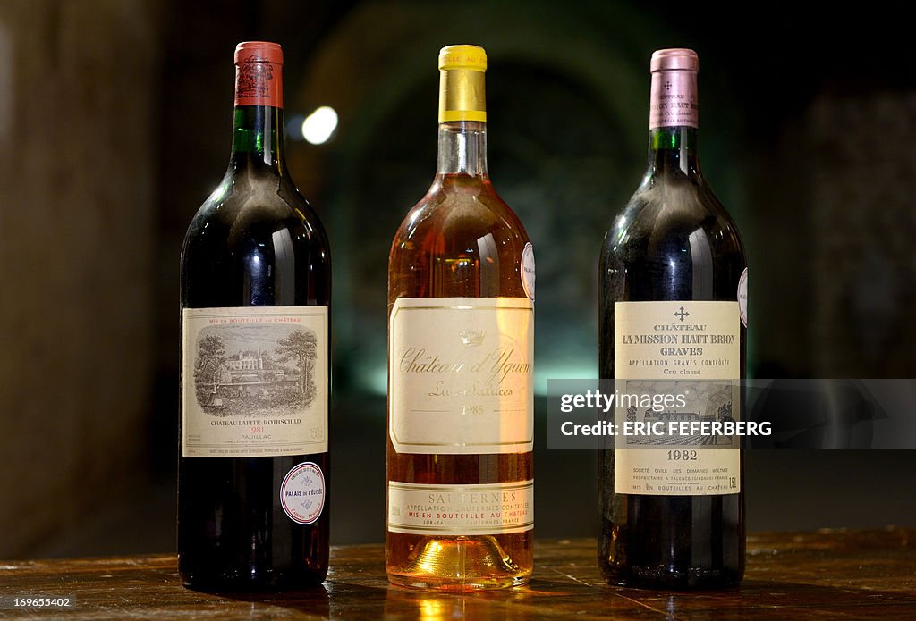 FRANCE-LIFESTYLE-WINE-AUCTION-POLITICS