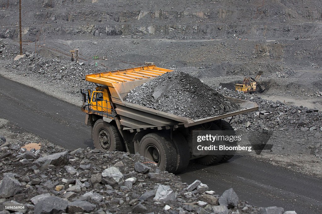 Iron Ore Mining And Processing At Metalloinvest Holding Co.'s Lebedinsky GOK Open Pit Mine