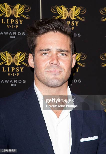 Spencer Matthews attends the Lipsy VIP Fashion Awards 2013 at Dstrkt on May 29, 2013 in London, England.