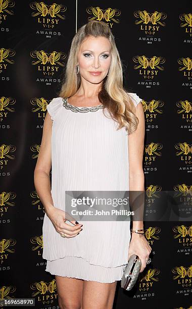 Caprice Bourret attends the Lipsy VIP Fashion Awards 2013 at Dstrkt on May 29, 2013 in London, England.