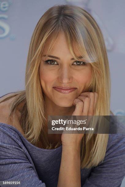 Model Alba Carillo attends 'Yo soy de Venus' by Gillette photocall at San Marcos Foundation on May 30, 2013 in Madrid, Spain.