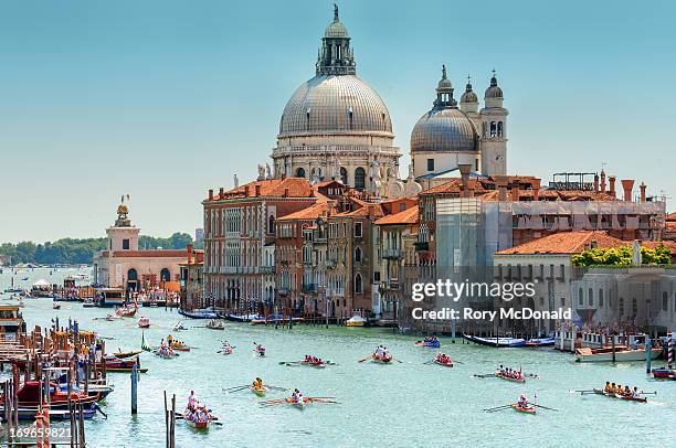venetian regatta - venice italy stock pictures, royalty-free photos & images
