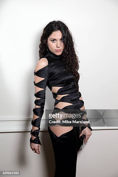 Eliza Doolittle poses for Stella/Esquire Portrait Studio at Somerset House on May 29, 2013 in London, England.