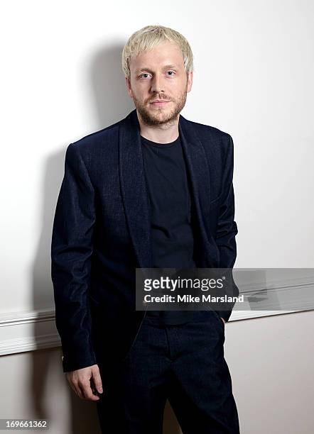 Mr Hudson poses for Stella/Esquire Portrait Studio at Somerset House on May 29, 2013 in London, England.