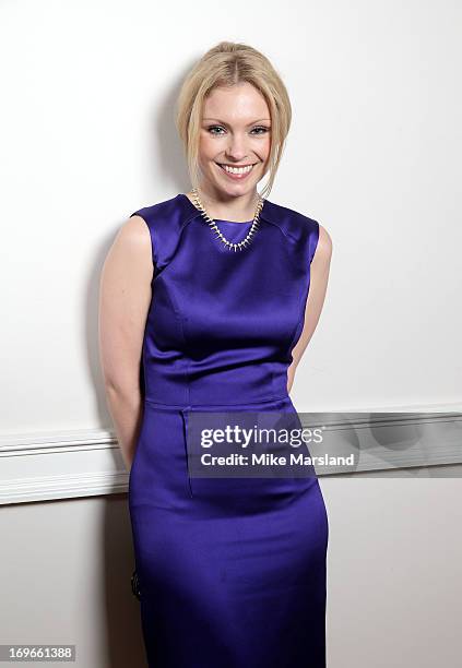 MyAnna Buring poses for Stella/Esquire Portrait Studio at Somerset House on May 29, 2013 in London, England.