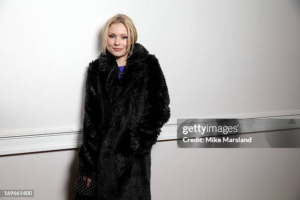 MyAnna Buring poses for Stella/Esquire Portrait Studio at Somerset House on May 29, 2013 in London, England.