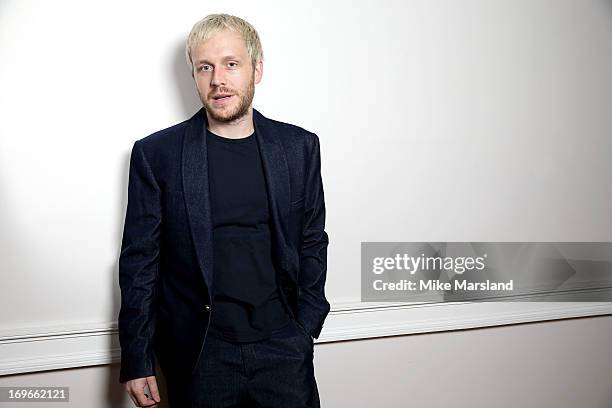 Mr Hudson poses for Stella/Esquire Portrait Studio at Somerset House on May 29, 2013 in London, England.