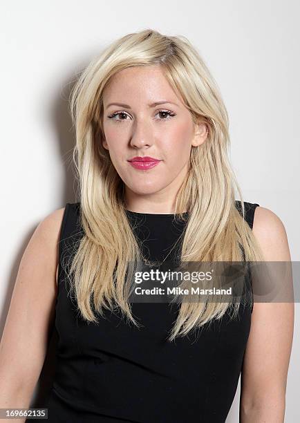 Ellie Goulding poses for Stella/Esquire Portrait Studio at Somerset House on May 29, 2013 in London, England.