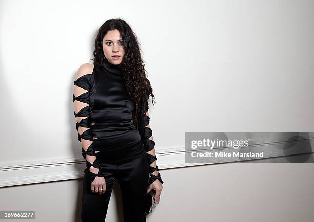 Eliza Doolittle poses for Stella/Esquire Portrait Studio at Somerset House on May 29, 2013 in London, England.