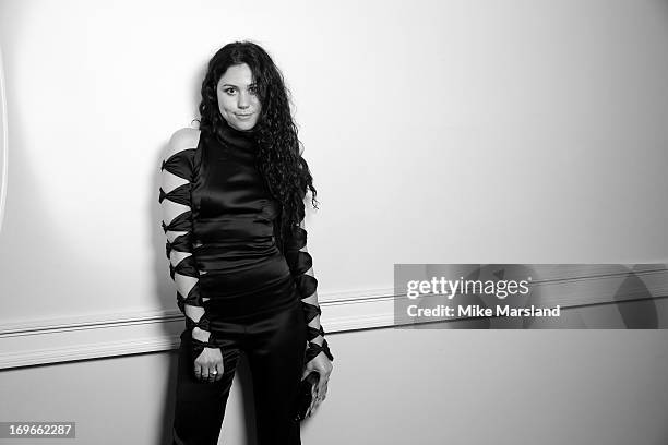 Eliza Doolittle poses for Stella/Esquire Portrait Studio at Somerset House on May 29, 2013 in London, England.