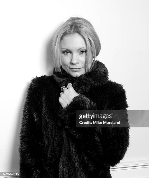 MyAnna Buring poses for Stella/Esquire Portrait Studio at Somerset House on May 29, 2013 in London, England.