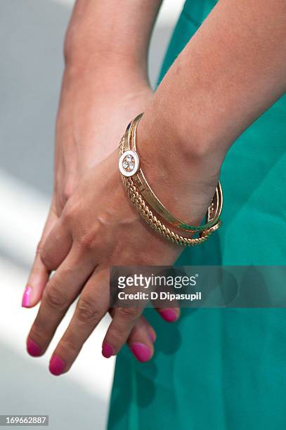 Chanel "Coco" Omari of "The Princesses Of Long Island" visits "Extra" in Times Square on May 30, 2013 in New York City.