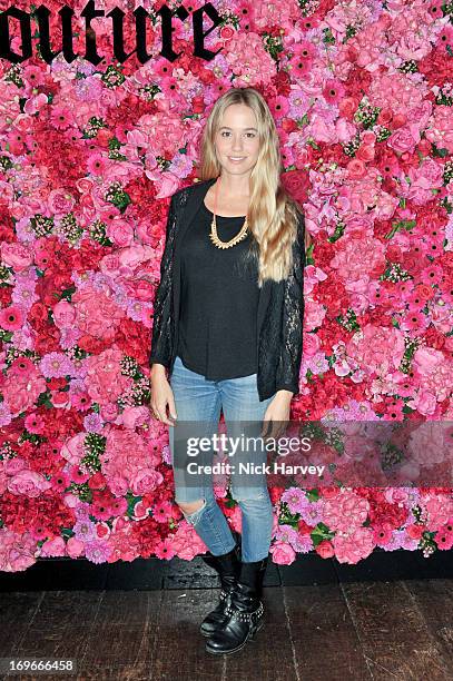 Florence Brudenell-Bruce attends the Juicy Couture Fall 2013 party at Home House on May 30, 2013 in London, England.