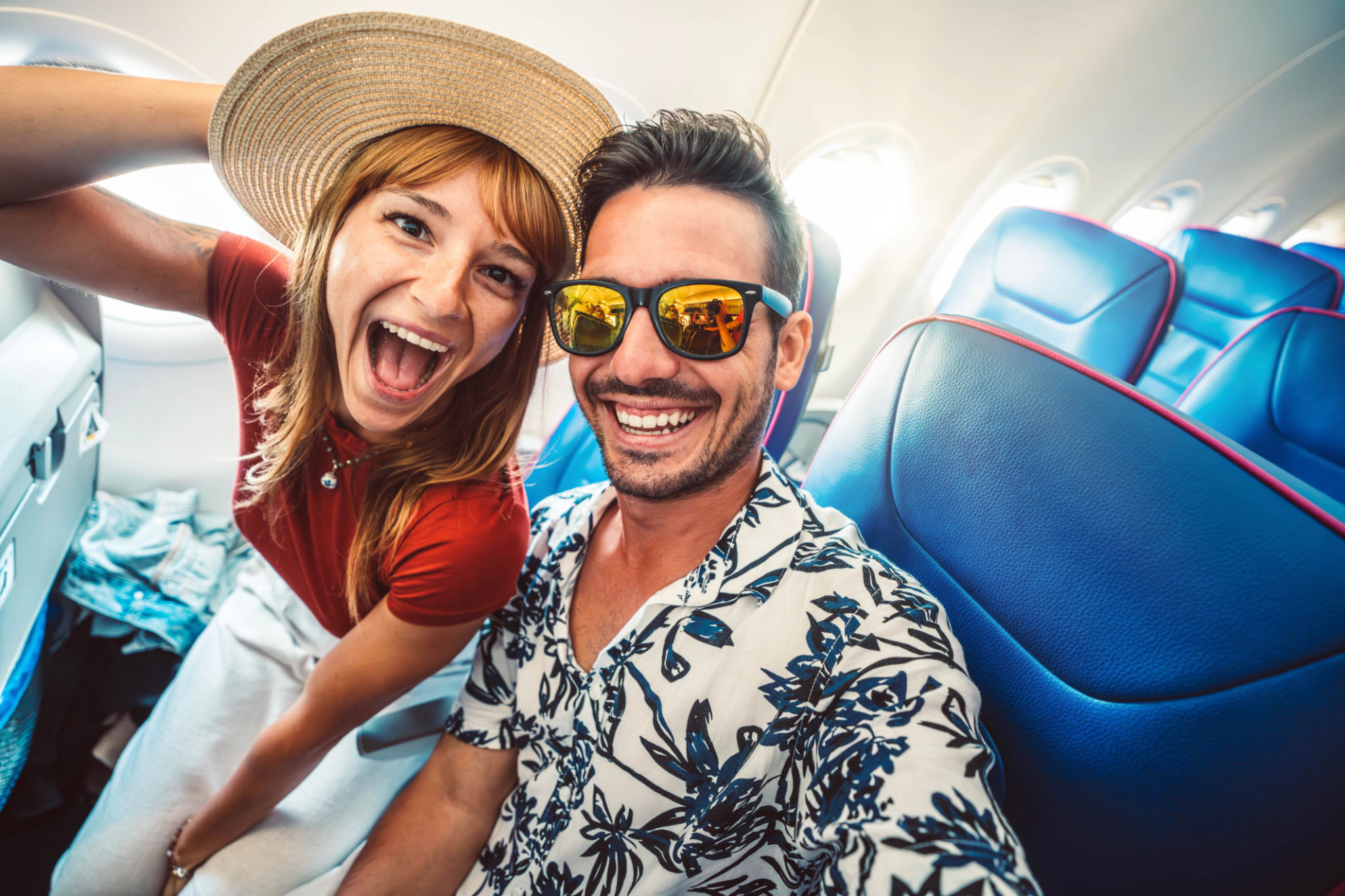 happy traveler