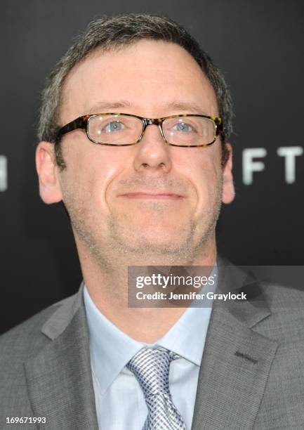 Writer Gary Whitta attends the "After Earth" premiere at Ziegfeld Theater on May 29, 2013 in New York City.