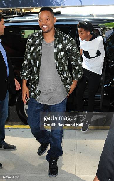 Actor Will Smith is seen outside "BET Studio"on May 30, 2013 in New York City.