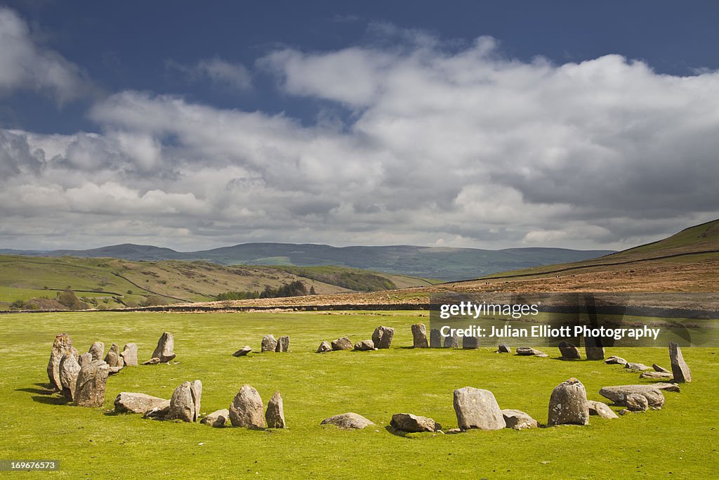 Swinside Stone Circle in the Lake District.