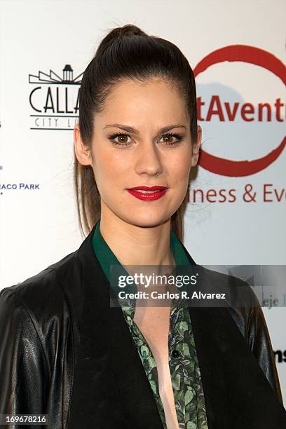 Spanish actress Lidia San Jose attends the "Hijo de Cain" premiere at the Callao cinema on May 30, 2013 in Madrid, Spain.