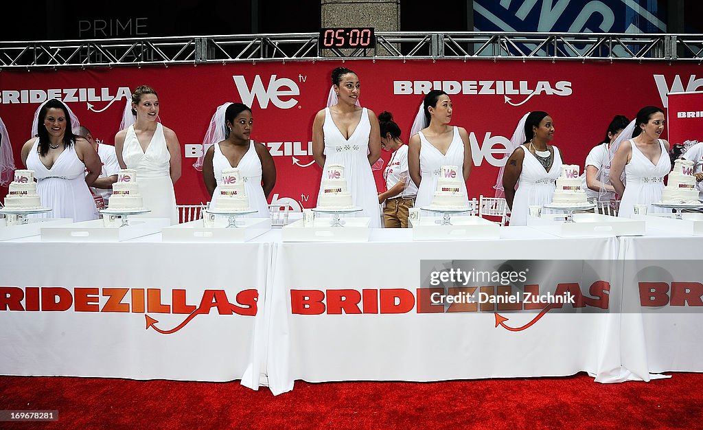 "Bridezillas" Cake Eating Competition & WE TV's 10th Anniversary Celebration