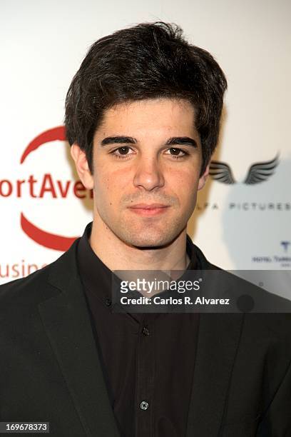 Spanish actor Javier Abad attends the "Hijo de Cain" premiere at the Callao cinema on May 30, 2013 in Madrid, Spain.