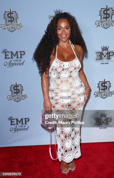 Rosa Acosta attends TRUF "Rich" And UNA "Alert" Single Release at Motion Fridays on September 22, 2023 in Hollywood, California.