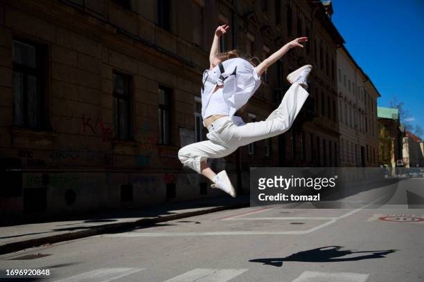 urban dancing - float stock pictures, royalty-free photos & images