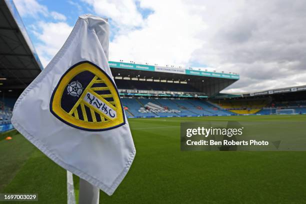 General view of Elland Road ahead of the Sky Bet Championship match between Leeds United and Watford at Elland Road on September 23, 2023 in Leeds,...