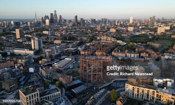 bethnal green sunrise - bethnal green stock pictures, royalty-free photos & images