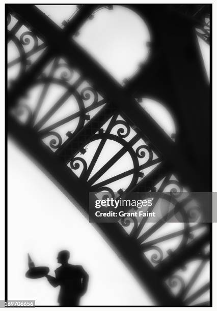 waiter serving champagne - champagne tower stock pictures, royalty-free photos & images