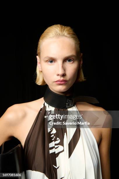 Sara Raggio 74 With Ferragamo Models Photos & High Res Pictures - Getty Images