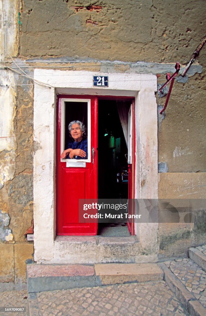 Red door