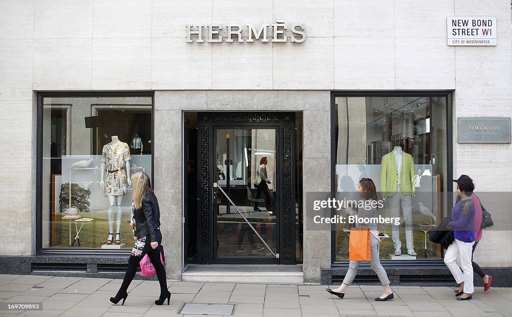 LVMH & Hermes Stores As Louis Vuitton Owner Calls For AMF Probe Dismissal