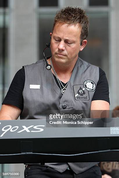 Dean Sams of Lonestar performs during "FOX & Friends" All American Concert Series outside of FOX Studios on May 31, 2013 in New York City.
