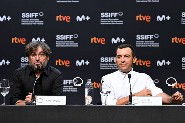 ESP: Netflix Presents "No Me Llame Ternera" Press Conference At 71st San Sebastian Film Festival